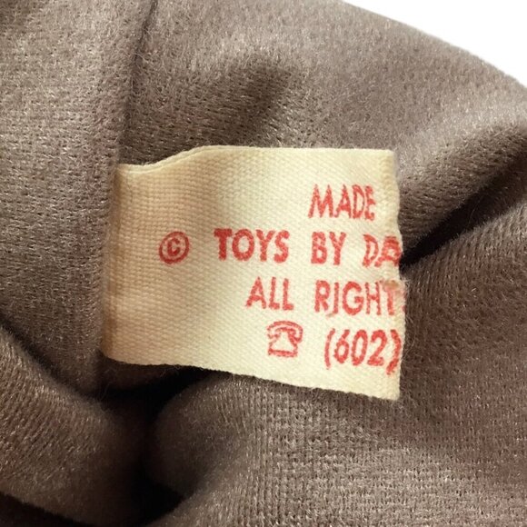 Vintage Toys by Daphne Hand Puppet Plush Wolf Dog 1980 Rare Head Cover Made USA - Picture 10 of 12